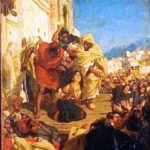 Exécution d'une juive (Sol Hachuel) au Maroc, A. Dehodencq, 1860