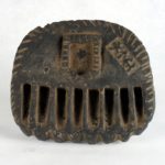 Lampe de Hanouccah du Yemen, XXe s