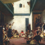 Mariage juif à Meknès, par Eugène Delacroix, Louvre, Paris