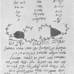 Prière cabalistique marocaine contre les scorpions, v. 1900