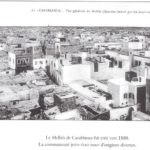Vue générale du mellah de Casablanca, créé en 1880